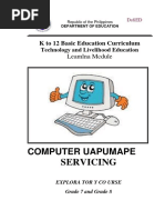 K To 12 PC Hardware Servicing Learning Module