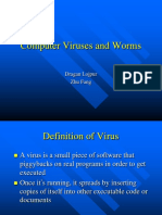 Computer Viruses and Worms: Dragan Lojpur Zhu Fang