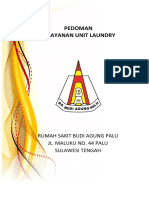 Pedoman Pelayanan Unit Laundry