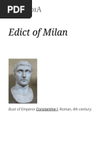 Edict of Milan - Wikipedia PDF