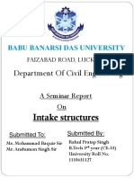 Babu Banarsi Das University: Department of Civil Engineering