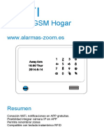 Manual Usuario Alarma-Zoom WiFi G90B Español