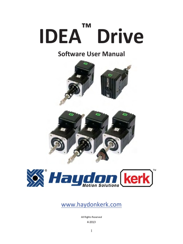 Idea Drive Software User Manual | PDF | Switch | Booting