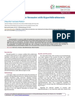 Risk Factors For Neonates With Hyperbilirubinemia