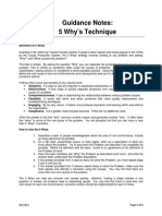 Doc 6i Issue 1 Guidance Notes on 5 Whys Technique