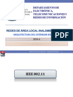 3a Redes de Área Local Inalámbrica - Arquitectura Estándar IEEE 802.11