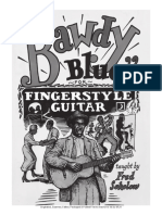 Bawdy Blues For Fingersyle Guitar Arr Fred Sokolov With TAB PDF