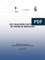 Key Success Factor in Trade in Services