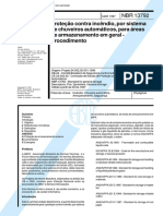 NBR 13792 - Protecao contra incendio por sistema de chuveiros automaticos para areas de armazenamento em geral - Procedimento.pdf