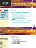 Computer Hardware and Software: Tech Talk: Introducing Your Computer