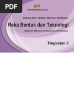 DSKP KSSM Reka Bentuk Dan Teknologi Tingkatan 3