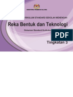 DSKP KSSM Reka Bentuk Dan Teknologi Tingkatan 3