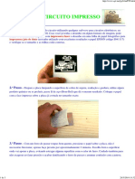 Como fazer PCB em casa com papel e ferro