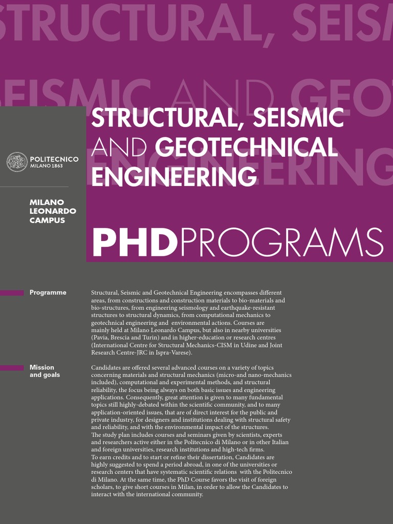 17 Structural Seismic and Geotechnical Engineering | PDF | Doctor Of ...