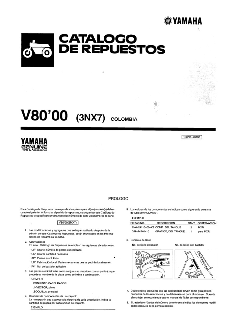 Manual V80 PDF | PDF