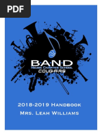 Marching Band Command Fundamentals | PDF | Foot | Sports