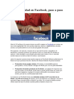 Haz Publicidad en Facebook