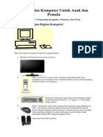 Pengenalan Komputer Untuk Anak Dan Pemul