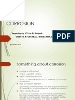 EIE Students Presentation on Corrosion Types & Protection