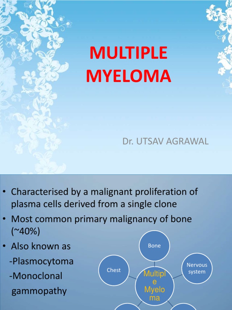 Multiple Myeloma Overview | PDF | Multiple Myeloma | Medical Specialties