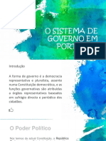 O Sistema Politicos Portugal