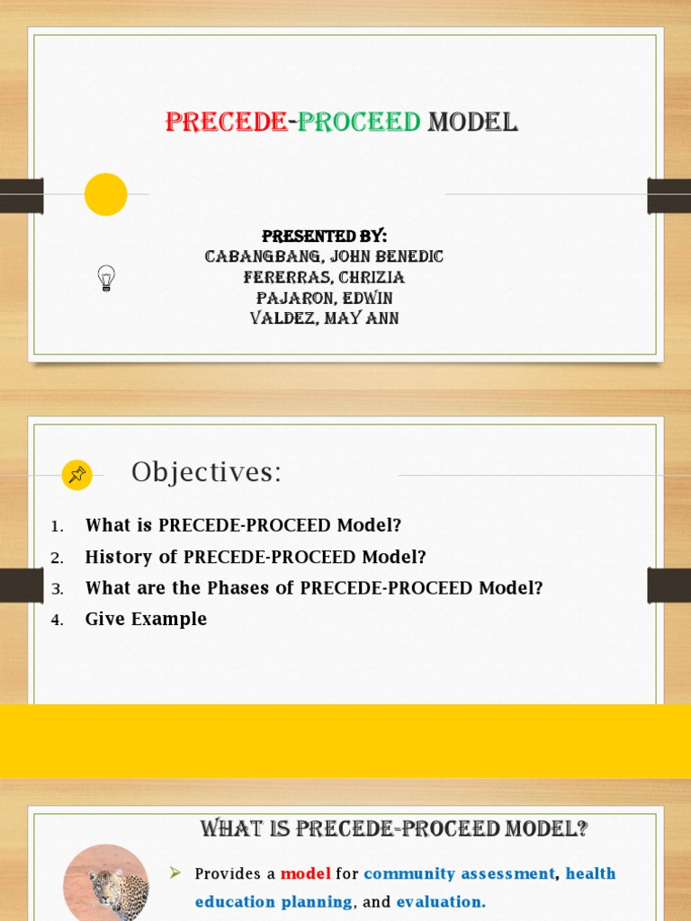 Precede Procede Model | PDF | Public Sphere | Health Sciences