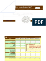 Analisis Financiero Para Determinar Que Negocio Montar