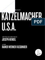 Katzelmacher Usa Poster
