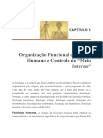 CAPÍTULO 1 - Organização Funcional Do Corpo Humano e Controle Do Meio Interno