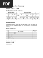 CE506 - Web Technology