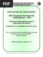Plan de Viaje Congreso Eba