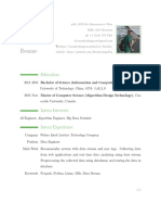 YanMa CV PDF