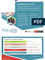 Carta para Docentes - Piloto PISA PDF