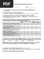 Appendix D 2017 Playgroup Summer Version Instrument 3&4