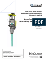 Manual de Instalación, Operación y Mantenimiento Del Sensor