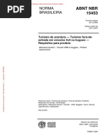ABNT NBR 15453 Turismo Fora de Estrada Requisitos de Produto