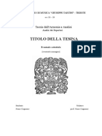 Frontespizio Tesina Analisi Dei Repertori 2