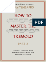 How To Master The Tremolo Pt. 2 How To Practice