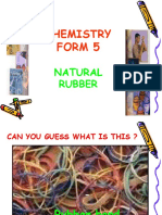 Chemistry Form 5: Natural Rubber