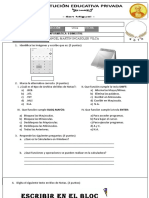 Evaluacion 2do Grado Primaria II Bimestre