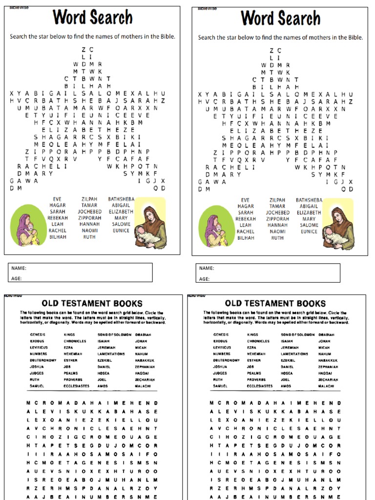 Bible Activities | PDF