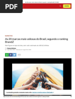 As 20 Marcas Mais Valiosas Do Brasil, Segundo o Ranking BrandZ _ EXAME