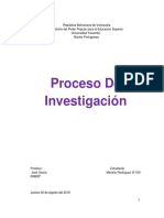 Proceso de Investigacion