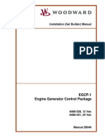 EGCP-1 Engine Generator Control Package: Installation (Set Builder) Manual