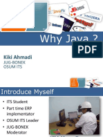 Why Why Java ?: Kiki Ahmadi
