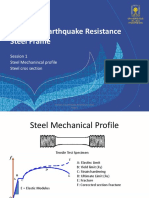 Design Earthquake Resistance Steel Frames
