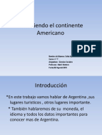 Conociendo El Continente Americano