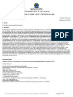 Projeto Pesquisa - O Trabalho Docente em Florianó