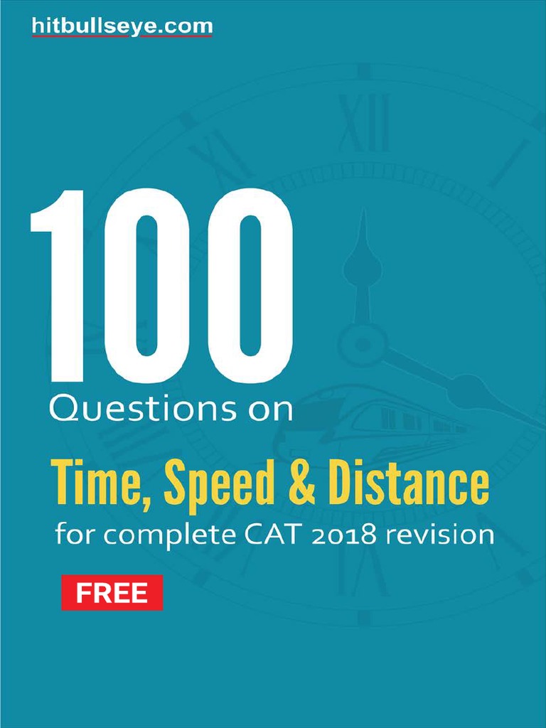 TSD 100 Must Solve | PDF | Speed | Human Resource Management
