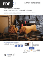 Hioki Battery Tester Bt3554